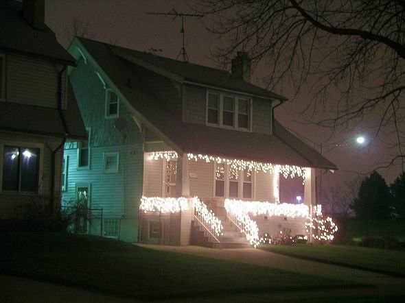 December lights, McLean & Oakland Ave